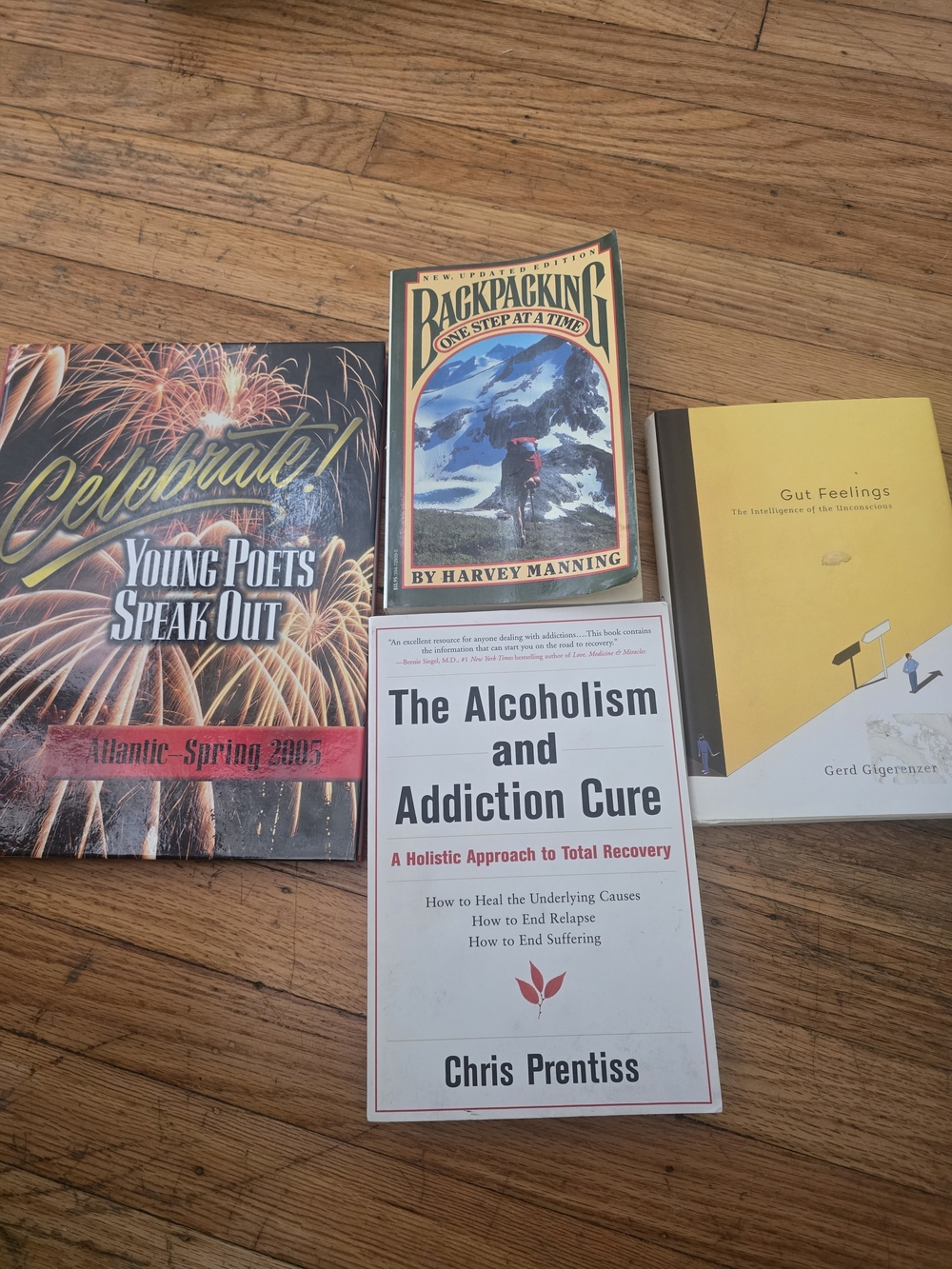 The Alcoholism and Addiction Cure, Gut Feelings, Backpacking, Celebrate!